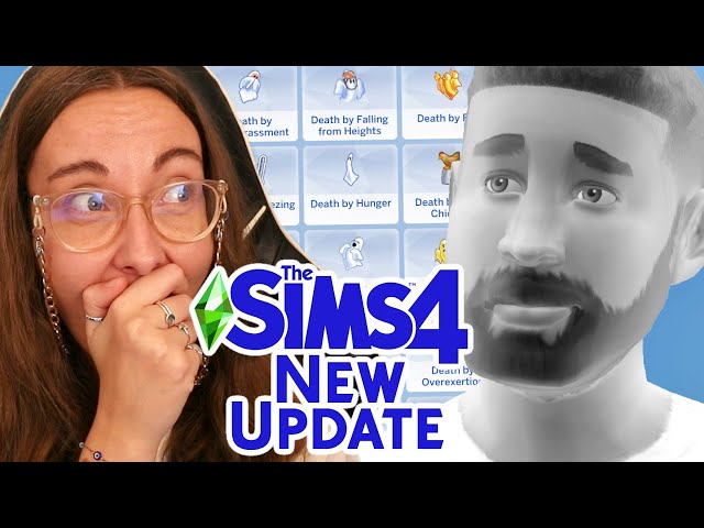 We can finally make ghosts in Create A Sim! New Base Game update just dropped