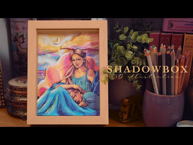 Creating a Shadow Box 3D Illustration - Complete Process