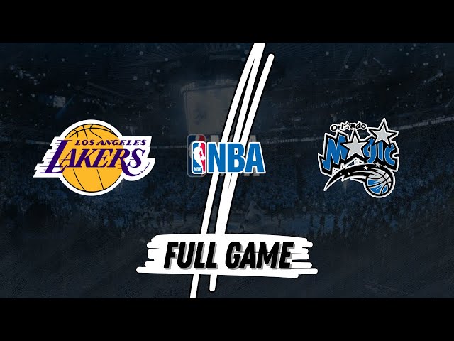 Lakers vs Magic November 22, 2024 | 2024 NBA Regular Season | 2k24 Rosters (2K25)