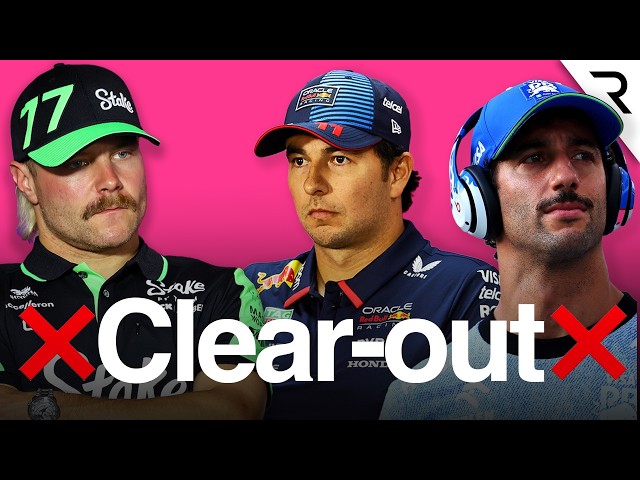 F1's ruthless driver clear-out explained