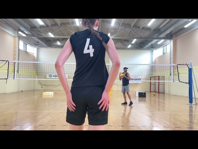 D11 VolleyLab - Attack - Z6 Approach and 3 Targets from Defense | EliteVolley.com