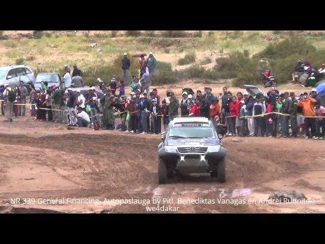 NR 339 DAKAR 2015 General Financing- Autopaslauga by Pitl. Benediktas Vanagas en Andrei Rudnitski