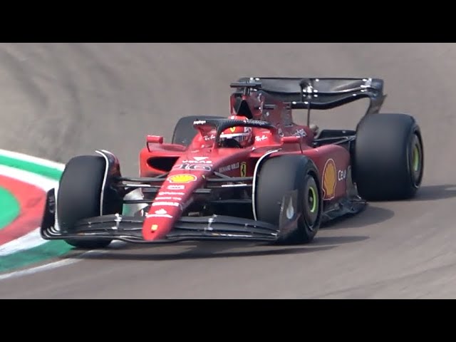 Charles Leclerc tests Ferrari F1-75 with NEW Pirelli Tyres for 2023 Season!