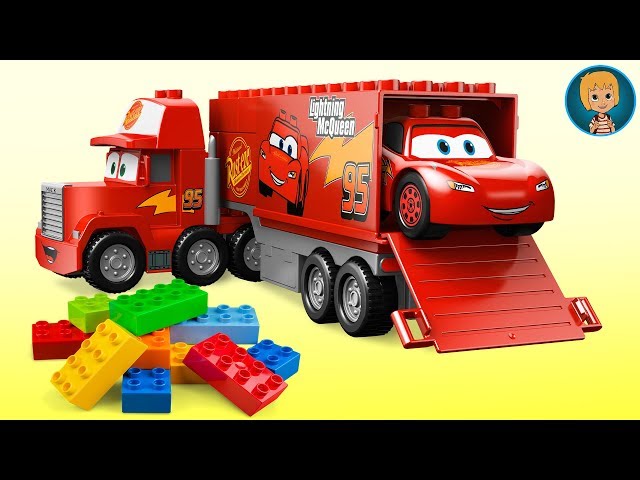 Mega Bloks Mack - Lightning McQueen Cars 3 from Lego 7769 with Gerti Toys