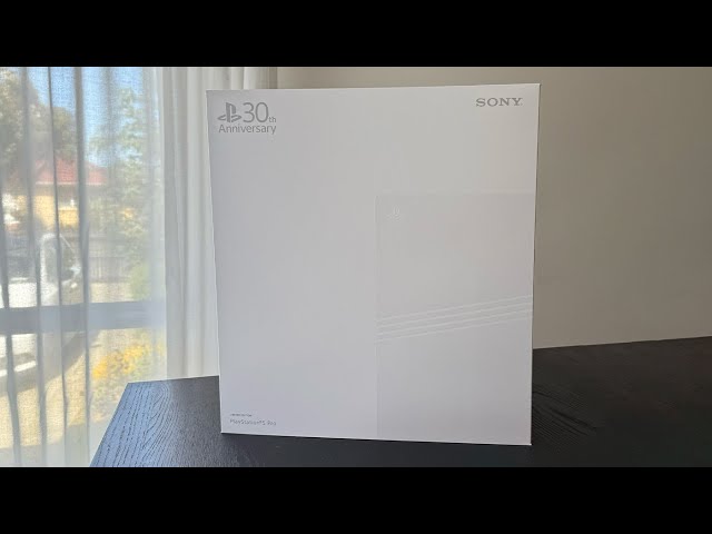 30th Anniversary PS5 Pro Unboxing