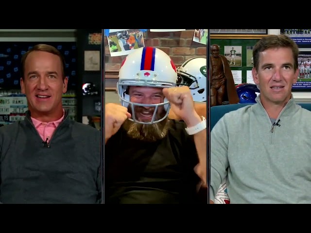 Funniest NFL Game Reactions on the ManningCast