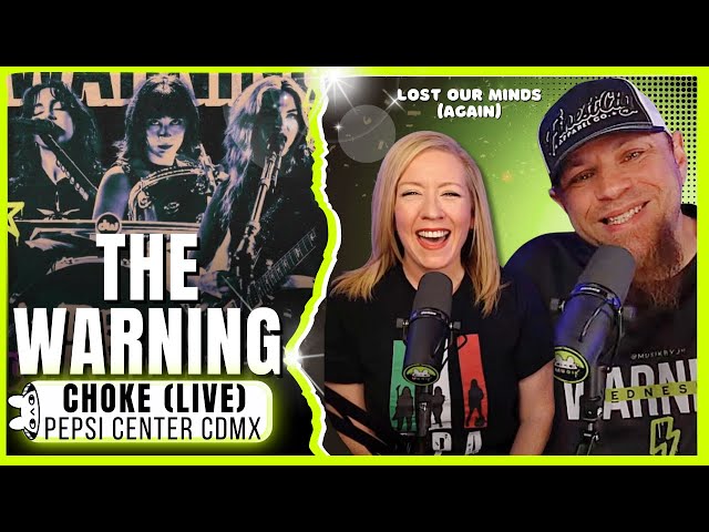 THE WARNING "Choke" (Live - Pepsi Center CDMX '23) // Audio Engineer & Wifey Review