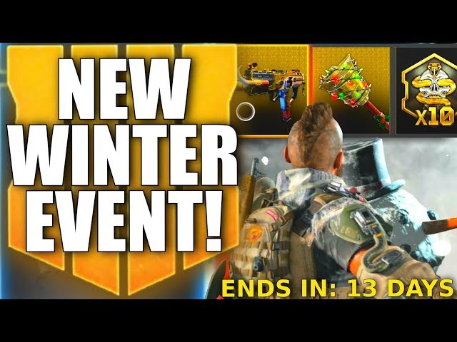 NEW BLACK OPS 4 WINTER EVENT! New Triple Play, Multiplayer & Zombies Updates