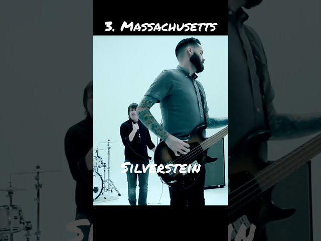 Silverstein Top 5 Hit Songs #emo #indierock #screamo #canadianband