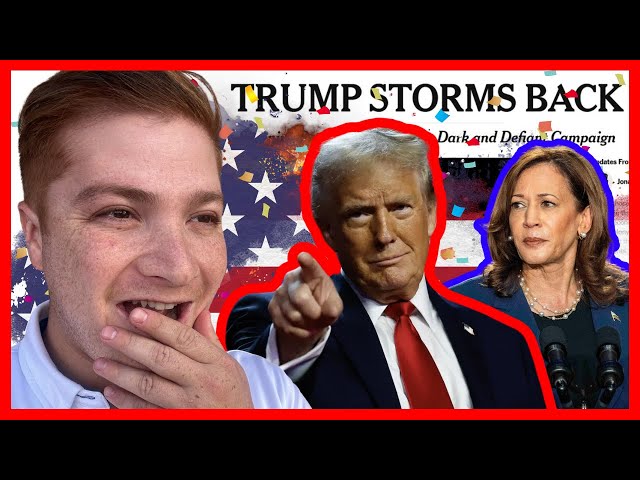 Reacting LIVE to TRUMP INCREDIBLE VICTORY!