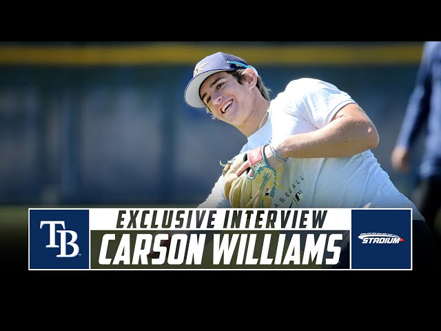 Prospect Carson Williams Talks the Rays Organization and Expectations in 2024