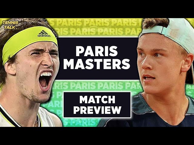 Zverev vs Rune | ATP Paris Masters 2024 SF | Tennis Preview & Prediction