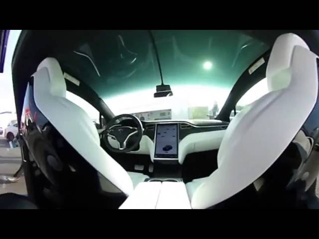 Tesla Model X in 360 Video