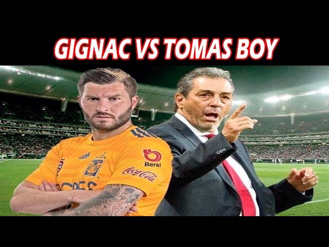 Tomas Boy le responde a Gignac tras la Br0nca durante el Chivas vs Tigres