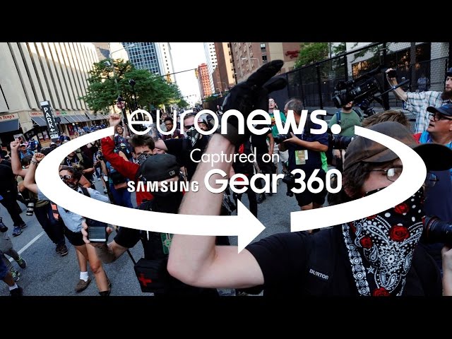 360° video: On the streets of Cleveland during 2016 Republican Convention