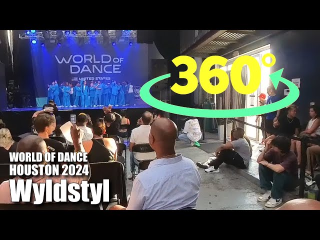 WYLDSTYL - WORLD OF DANCE HOUSTON 2024 (360 VIDEO)