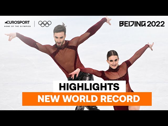 Papadakis & Cizeron make figure skating history with John Legend routine | 2022 Winter Olympics