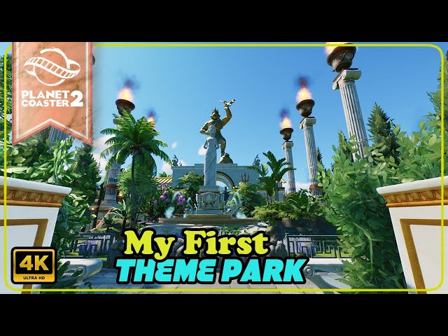 Planet Coaster 2 - TimeWarp Park | Tour + 1st Person View