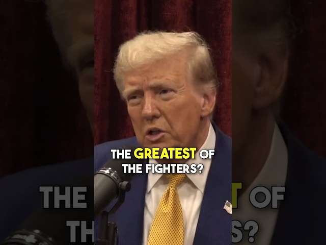 Donald Trump Asks Joe Rogan Who Is The MMA GOAT?! 🤔🐐