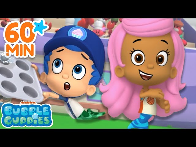 Play Sports with Bubble Guppies! 🏀 60 Minute Compilation | Bubble Guppies