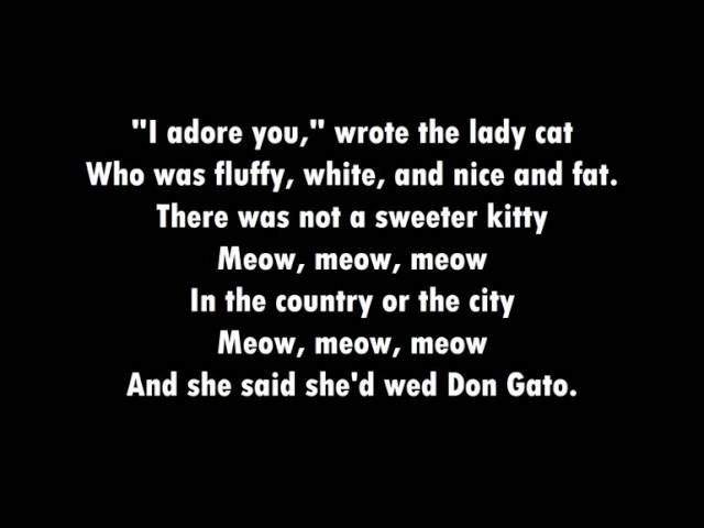 "Señor Don Gato" Instrumental