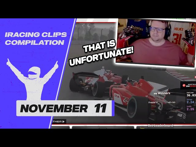 November 11 | iRacing Clips Compilation