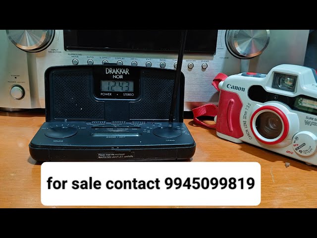 DRAKKAR POCKET RADIO ALARM 📻 ⏰ FOR SALE RS 2500/- WITH COURIER CONTACT 9945099819 #ameentech