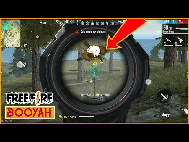 Killing Bots in Freefire Gameplay | Garena Freefire Gameplay 2021 | Booyah