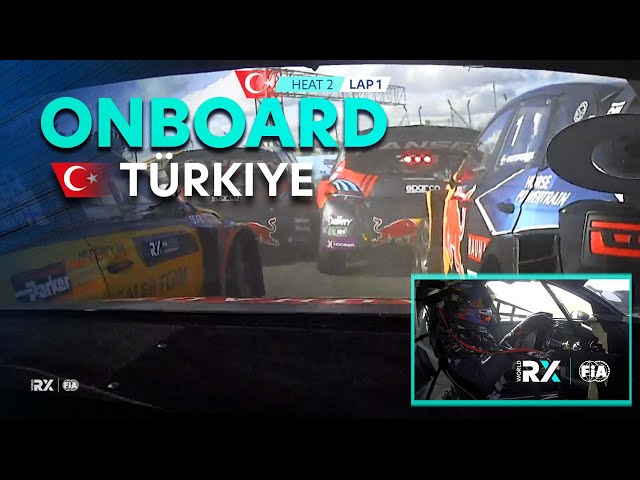 FULL ONBOARD - Heat 2 - O.C VEIBY | World RX of Türkiye 2024