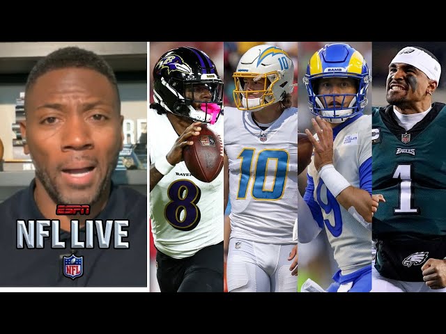 NFL LIVE | Ryan Clark breaks down NFL Week 12: Ravens vs Chargers? Eagles vs Rams? - Who will win?