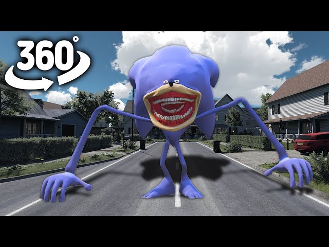 Shin Sonic Tapes in Village! | 360° VR