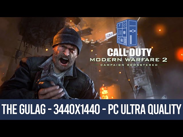 Call of Duty Modern Warfare 2 Remastered PC - The Gulag (3440x1440 Ultra Quality - Ultrawide 21:9)