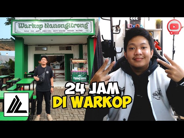 ISCO 24 JAM KERJA DI WARKOP !! REVIEW WARKOP HASIL MEMBERSHIP !!