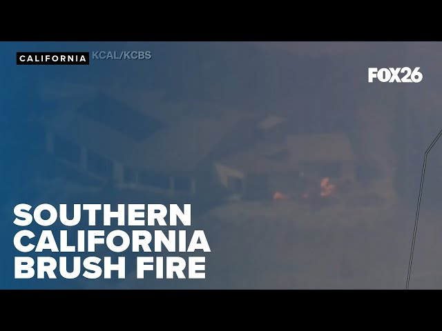 Southern California brush fire