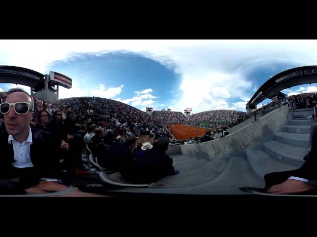 Roland Garros Raphael Nadal à 360