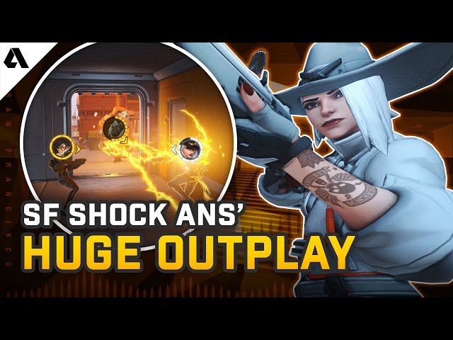 Ans' Huge 2 vs 1 Ashe Outplay - Pro Overwatch Micro Plays