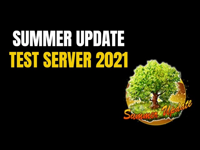 Tibia Summer Update 2021 Test Server!