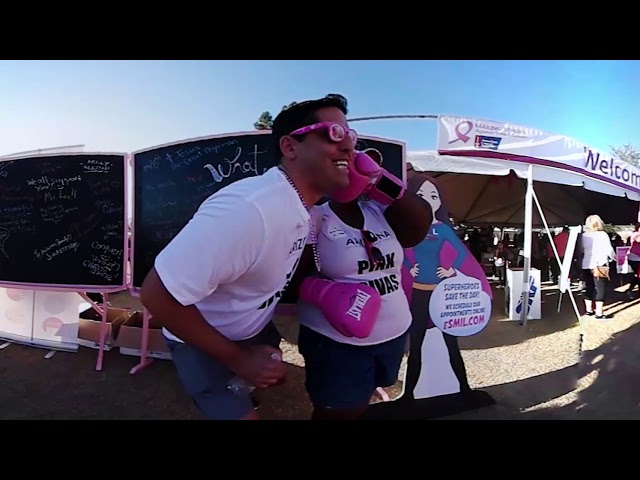 Making Strides Against Breast Cancer (360 Video)