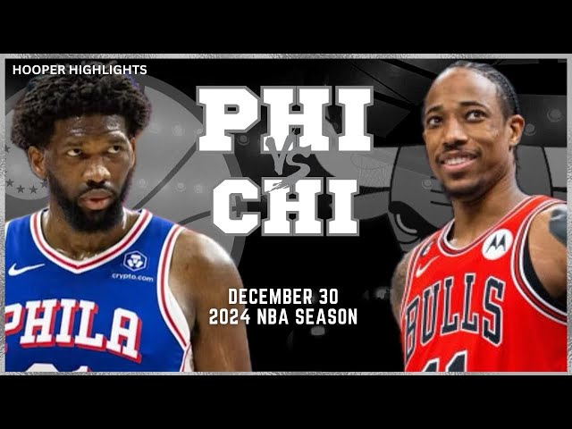 Philadelphia 76ers vs Chicago Bulls Full Game Highlights | Dec 30 | 2024 NBA Season