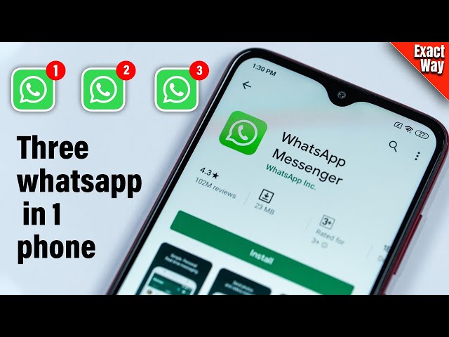 How to install 3 whatsapp in 1 android phone - Full Guide