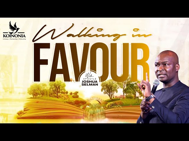 WALKING IN GOD’S FAVOUR || RECHARGE CON 2022 || GIC LAGOS|| APOSTLE JOSHUA SELMAN || 8|07|2022