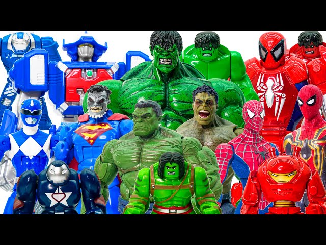 Superheroes Toys Collection Playtime Full Weekend Episode~! Hulk, Spiderman Toy Action Figure