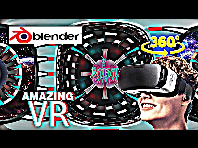 VR 360° video by blender | Virtual Reality |blender animation