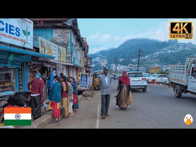 Ooty, India🇮🇳 Beautiful Summer Resort in South India (4K HDR)