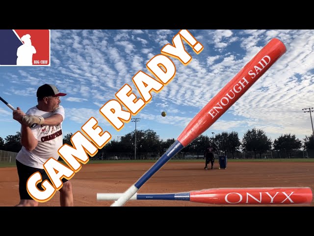 2024 Onyx Enough Said Orange & Blue Soft Barrel Senior Softball Slowpitch Bat Review