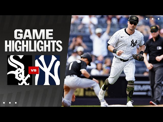 White Sox vs. Yankees Game Highlights (5/19/24) | MLB Highlights