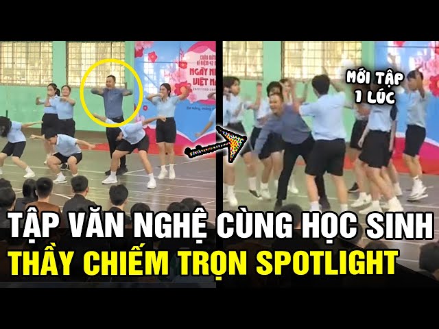 Tập văn nghệ nhưng CENTER bị ốm, thầy giáo phải vào thay và cái kết CHIẾM TRỌN SPOTLIGHT | TÁM TV