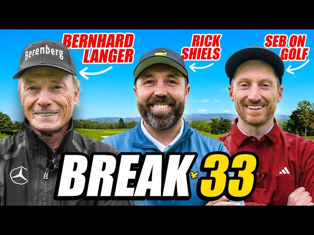 Can Rick Shiels, Bernhard Langer & Seb on Golf BREAK the record?