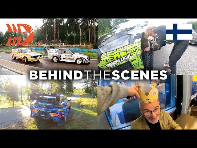 Behind the Scenes: WRC Rally Finland 2023