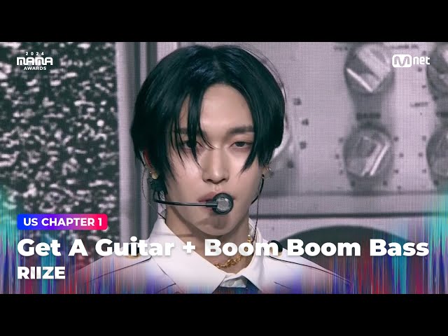 [#2024MAMA] RIIZE (라이즈) - Get A Guitar + Boom Boom Bass | Mnet 241122 방송